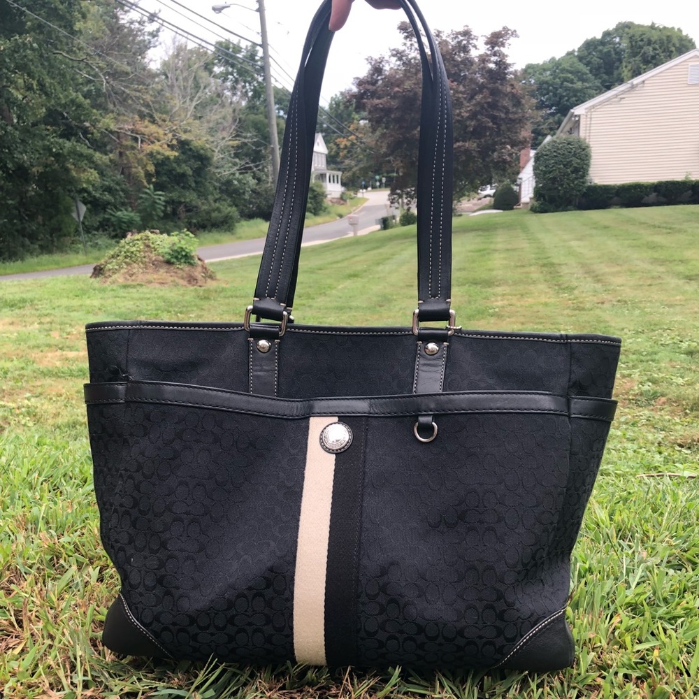 Authentic Coach diaper tote